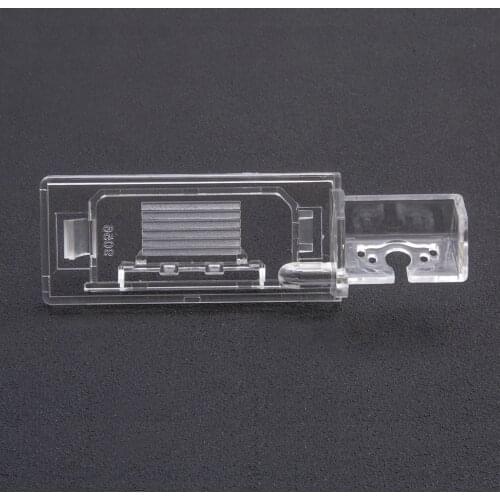 Car Rear View Camera Bracket License Plate Lights Housing For Audi A1 A3 A4(B8) A4L A5 A6L A7 S5 RS5 Q5 TT TTS