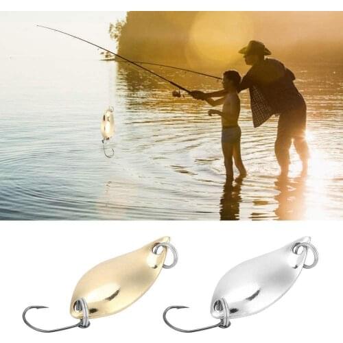 1Pcs Sequined Bait Trout/Bass Lure Spoonbait Spinners Fishing Hot Bobbin Supplies For Carp Sequins Artificial/Hard Tackle B H1S4