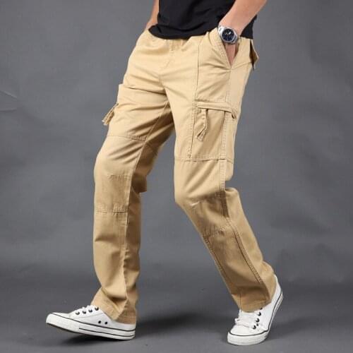 Army Tactical Pants Men Outdoor Military Long Trousers Men 2021 Casual Multi-pockets Cargo Pants Quick-drying Thin Pants