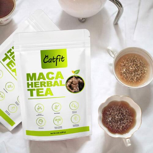 Catfit 80G Exuberant energy Health-Tea Tonifying Kidney Relieve Fatique Energy Tonic Drink Increases Libido Maca-Tea