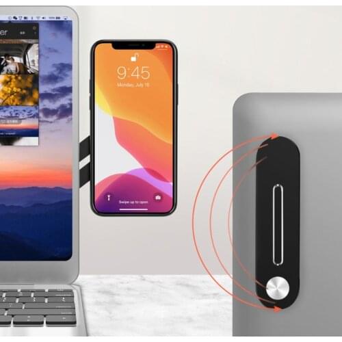 Multi Screen Support Holder Laptop Side Mount Connects Phone Bracket Tablet Pad Holder Dual Monitor Display Clip Phone Stand