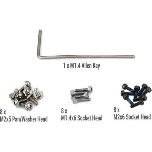 TBS TANGO 2 Radio Transmitter Replacement SCREWS SET Works with Both Tango2 and Tango2 Pro Gimbals