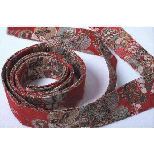 Red/blue full cotton Thousands of chrysanthemum The combined Angle of belt closed Angle belt martial arts Japanese kendo belt