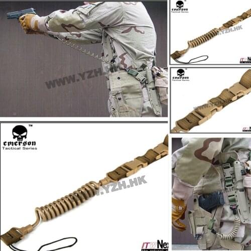 Hot Elastic Tactical Rifle Sling Outdoor Airsoft Military Short Gun Sling Hunting Painball Safety Rope Bungee System Kit