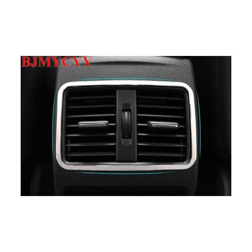 BJMYCYY Metal decoration frame for exhaust vent of automobile For Mercedes Benz GLA200 CLA220/260