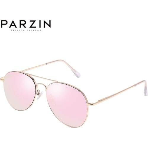 PARZIN New Arrival Women Sunglasses Brand Design Fashion Luxury Sun Glasses For Women Female Vintage Big Frame UV400 Gafas