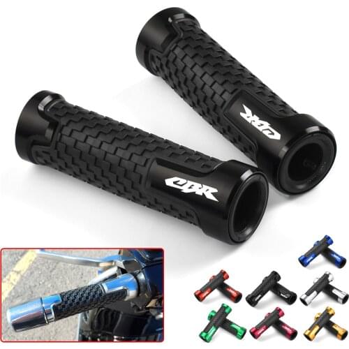 Motorcycle Hand grips CNC Throttle Handlebar Rubber Grips For HONDA CBR600RR CBR954RR CBR 600 954 RR 2002 2003 2004 2005 2006