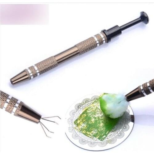 100Pcs Manicure Saver Cotton Claw Clean Nail Template Claw Nail Stamping Plates Tool Nail Art Tools Set