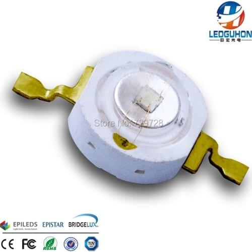 Gold-plated frame 3W high power led diode 3W blue led didoes