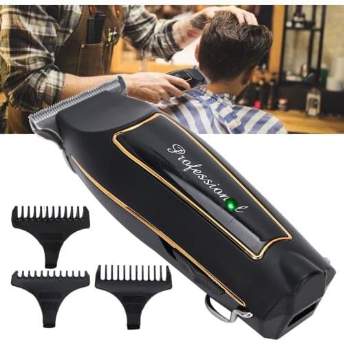 Profession Hair Clipper Rechargeable Beard Trimmer Hair Salon Hair Clipper Low Noise Haircut Electric Fader Hairstyles Equipment