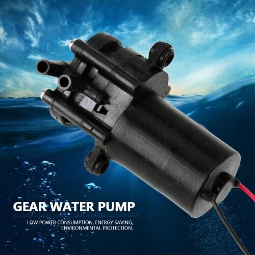 Self-priming Gear Water Pump ZC-A250 DC 24 Gear Water Pump Corrosion-Resistant Plastic Water Pump