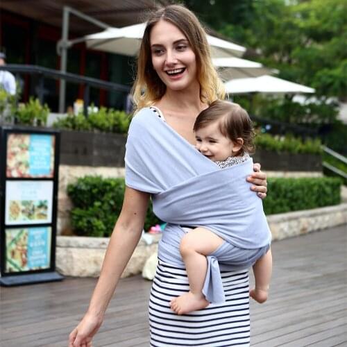 2019 Special Offer Solid New Born Baby Sling Elastic Packaging Carrier Sling Ring Newborn With Cotton Bag Chair With Strap