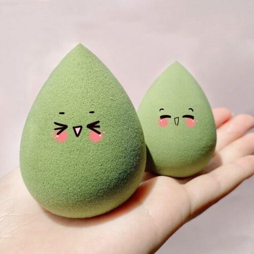 1pcs Cosmetic Puff Powder Puff Smooth Womens Makeup Foundation Sponge Beauty To Make Up Tools Accessories Water-drop Shape Hot