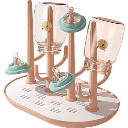 Baby Bottle Drying Rack Dryer Baby Bottle Drain Drying Racks Baby Milk Bottles Cleaning Dryer Drainer Storage And Bottle Clip