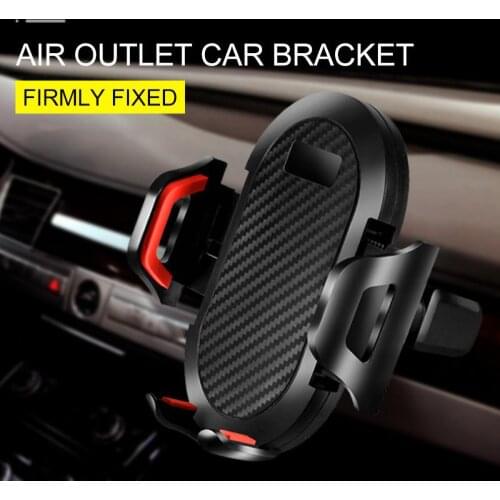 Universel Car Phone Holder Car Clip-on Air Vents Mobile Phone Holder Air Vent Clip Mount Smartphone Bracket Cell Phone Stand