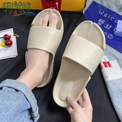 Plus Size Slippers for Men Casual High Quality Mens Summer Sandals Fashion Unisex Beach Slippers Light Soft House Shoes New G01