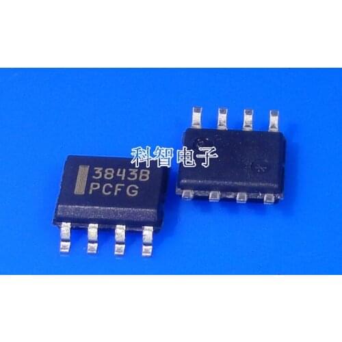 10pcs/lot 100% New&original UC3843BD1R2G 3843B SOP8 ON