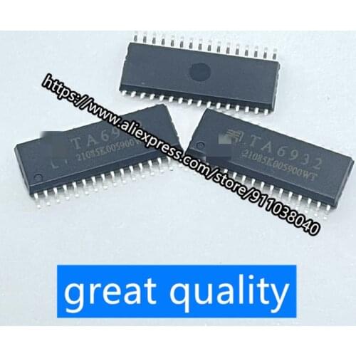 10pcs/lot Good quality TA6932 SOP32 package, drive 16-bit digital tube, communication chip