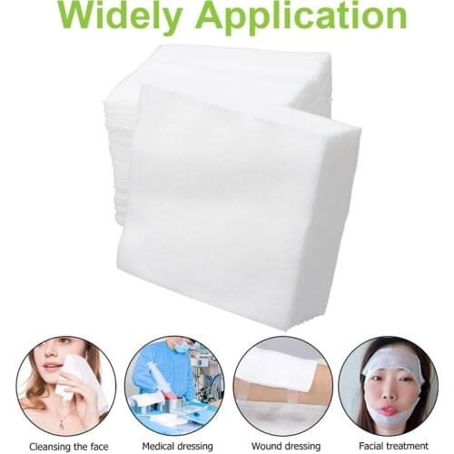 100pcs Non Woven Gauze Sponge Used Medical Gauze First Aid Supplies For Wound Care Gauze Bandages Medical Supplies