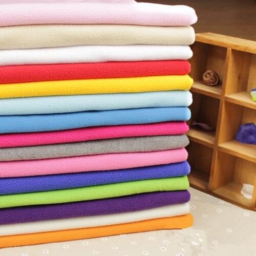 100x160cm Fleece Polyester Cotton Velvet Fabric Soft Warm Doll Pet Clothes Glove Lining Thickened Lamb Wool Fabric Diy Sewing