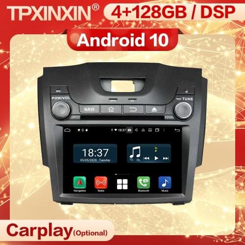 128G Carplay 2 Din Car Android Stereo Receiver For Chevrolet Holden S10 TRAILBLAZER COLORADO Radio Recorder Auto Audio Head Unit