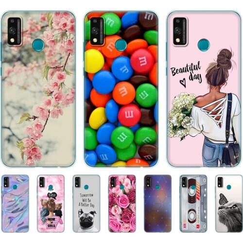 Case for honor 9x lite Case Silicon Back Cover Phone Case For huawei Honor 9X lite Soft Cases 6.5 inch coque fundas etui bumper