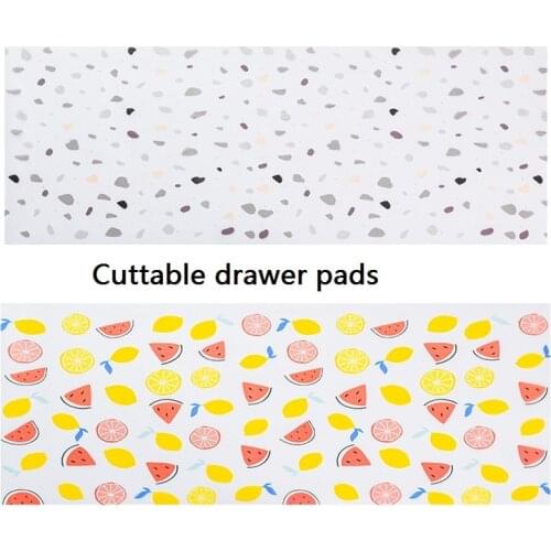 Cuttable Drawer Pads Moisture-proof Kitchen Countertops Refrigerators Non-sticky Anti-greasy Cabinet Mats For Kitchen Dropship