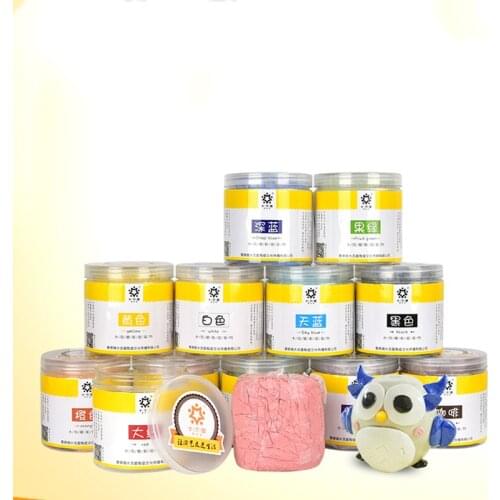 1kg Colored Pottery Clay Polymer Ceramic Mud High White Mud Is Safe and Non-toxic and Does Not Hurt Your Hands