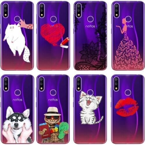 For TP-Link Neffos X20 Pro Case Silicone TPU Phone Case for TP-Link Neffos C9S C9 Max Back Cover Capa Clear Protective Cases