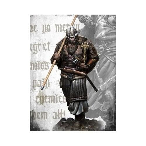 75mm Viking Warrior Historical Figure GK Figure Unassembled Uncolored