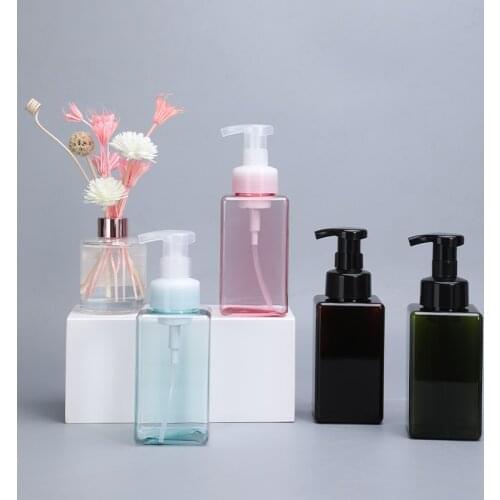 10Pcs 450ml Foam Pump Bottles Foaming Hair Spray Soap Pump Shampoo Dispenser Lotion Perfume Bottle Cosmetics Container