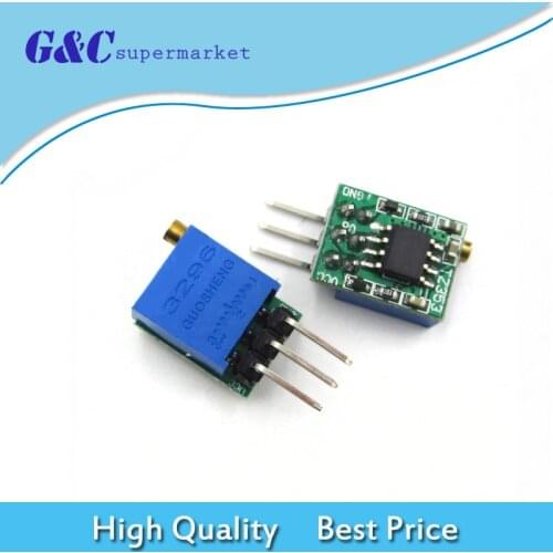 DC 5-15V Oscillator NE555 Module Square Output Adjustable Vibrator Pulse Generator Signal Source 0.5Hz-70Hz