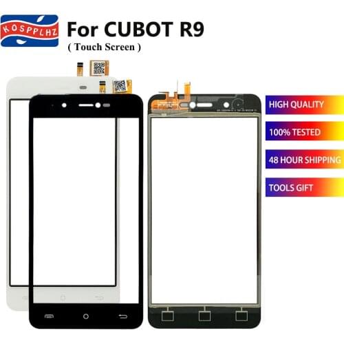 KOSPPLHZ 100% Tested For Cubot R9 Touch Screen Sensor Glass Panel 5.0" New Cubot R9 SmartPhones Screen Repair Parts