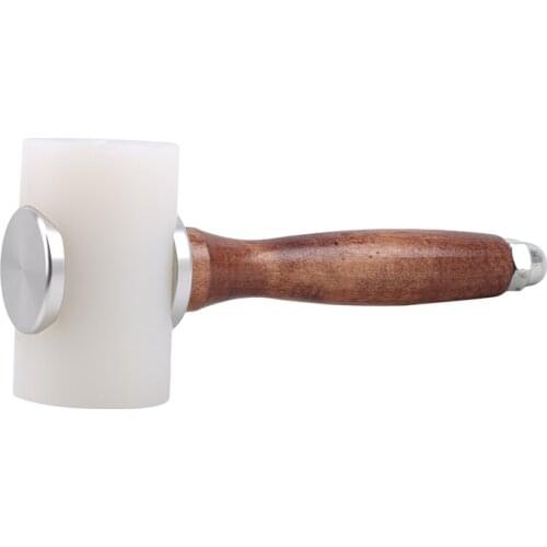 Leather Carving Craft Hammer Tool Kit Cowhide Punch Cutting Sewing DIY Tools332g Hammer Leather Punch Tools