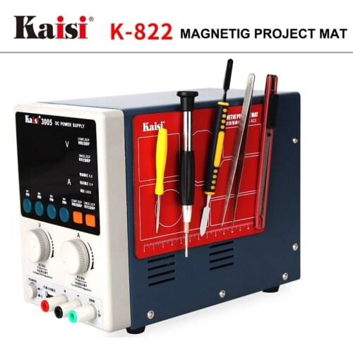 Magnetic storage mat metal tweezers screw storage Desk Mat Maintenance Platform For BGA Soldering Repair Station Repair Tools