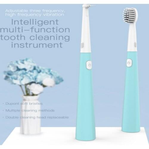 New Electric Sonic Pic Tooth Stain Remover Eraser Remover Dental Instrument Set Teeth Whitening Dental Cleaning System