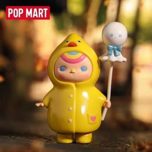 Original Pop Mart Pucky Elf Balloon Baby Series Blind Box Toys Model Style Cute Anime Figure Gift Surprise Box