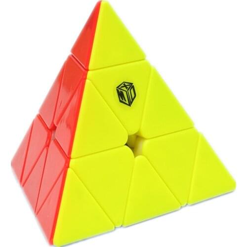 Qiyi X Man Bell Magic Cube xman bell Pyramid Bell 3x3 Cube 3x3x3 Magnetic Position System Magic Cube Professional Puzzle