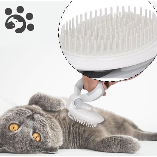 Cat Brush for Dogs Pet Hair Remover Grooming Tools Cat Comb Dog Grooming Shedding Brush for Cats Cleanup Pet HairBush M017-S