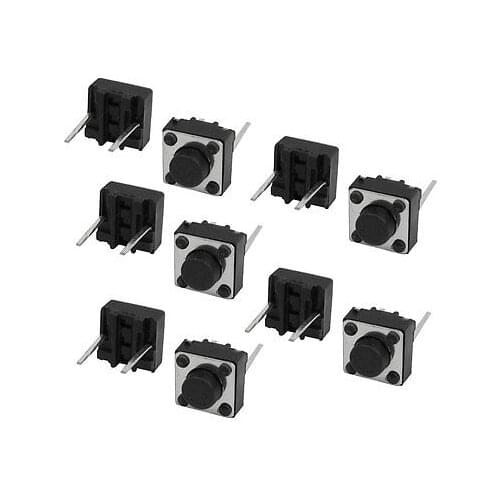 20 pcs 6 x 6 x 4.3mm PCB Momentary Tactile Tact Push Button Switch 2 Pin DIP