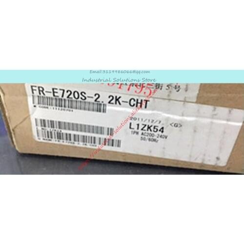 Input 1 PH 220V Output 3 PH Frequency Converter Inverter FR-E720S-2.2K-CHT 2.2KW 220V 200~240V 10A 0.2~400Hz New Original