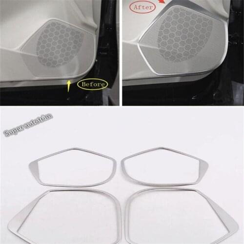 Lapetus Inner Door Stereo Speaker Audio Sound Loudspeaker Frame Cover Trim Fit For Cadillac XT4 2019 - 2021 Accessories Interior