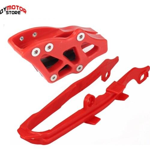 Racing Motocross Dirt Bike Swingarm Chain Guide Guard and Chain Slider Guard Protector for CRF250 CRF 250 10-14 CRF 450 09-13