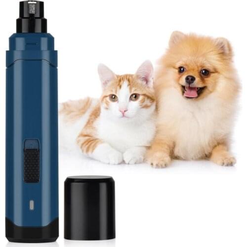 1Pcs New Pet Nail Polisher For Cats And Dogs, Nail Clippers, USB Automatic Manicure, Super Power Nail Knife