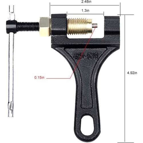 1pcs Motorcycle Chain Link Remove Hard Disk Breaker Separator Dirt Tool Bike 420-530