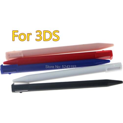 5pcs/lot Pink Black White Red Blue Plastic Touch Screen Pen Stylus For Nintendo 3DS Touchpen