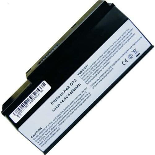 8Cell New Laptop Battery for G53SW G53JW G53SX G73SW G73JW A42-G73