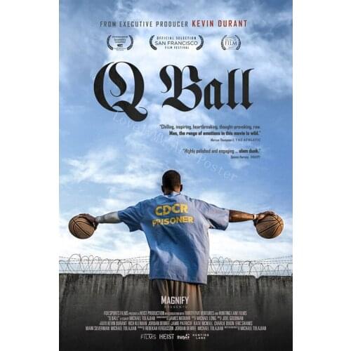 D1093 Q Ball Movie Classic Marvellous Silk Fabric Poster Art Decor Indoor Painting Gift