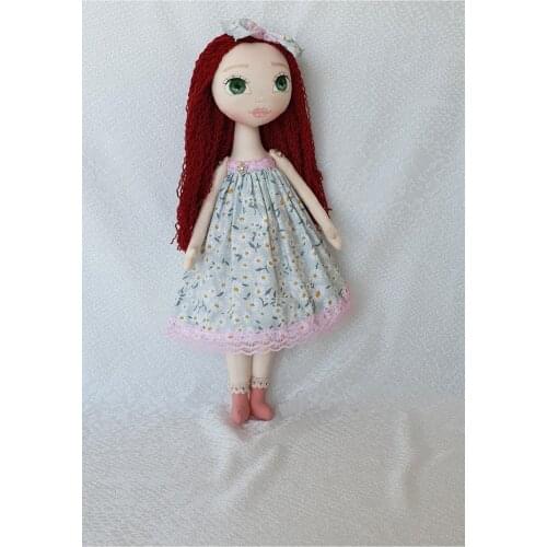 Handmade Natural Cloth Baby (KIZIL SCALP) 38 Cm