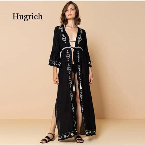 Hugrich Black Swimwear